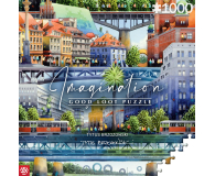 GOOD LOOT Imagination: Tytus Brzozowski Warsaw Bridges / Warszawskie mosty Puzzles 1000 - 1056328 - zdjęcie 3